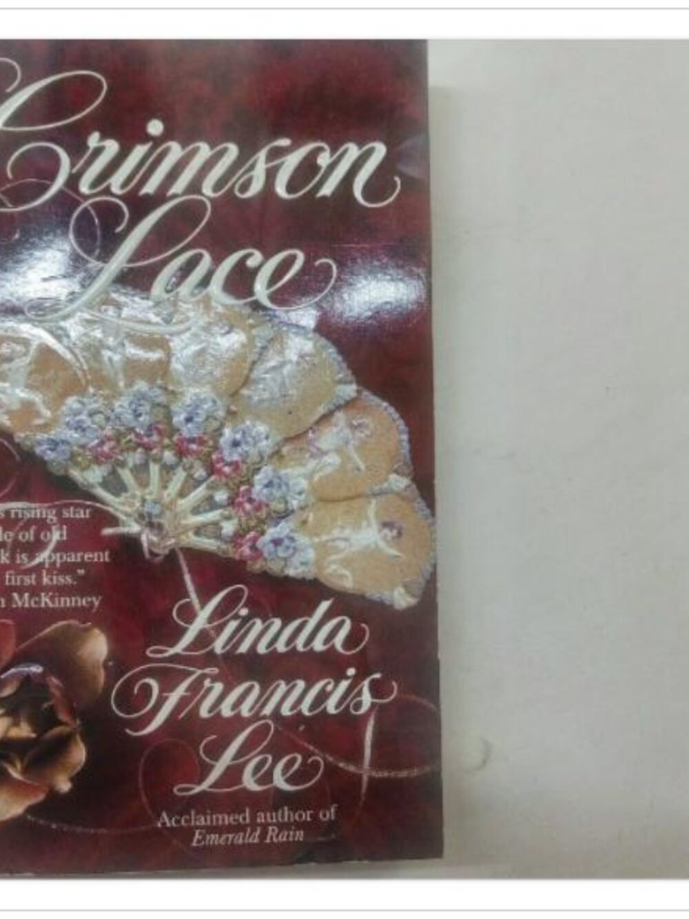Crimson Lace Historical Romance Tale of Old New York Fiction Books 1997 PB